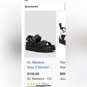 Dr. Martens women’s size 9 sandals